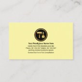 ブラシ絵を描のホーム絵を描ライン 名刺 (裏面)