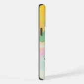 ブラシ色彩の鮮やか付き iPhoneケース (右側面)