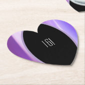 ブラシ花びらラベンダー紙コースター | フエレガントル ペーパーコースター (アングル)