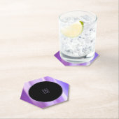 ブラシ花びらラベンダー紙コースター | フエレガントル ペーパーコースター (インサイチュ)