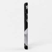 ブラシ調ブラック&グレーのiPhone 11ケース | カスタマイズ可能 Case-Mate iPhoneケース (裏面/右)