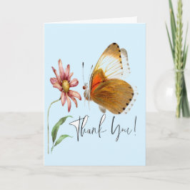 ブラシ足型バタフライ折りグリーティングカード カード