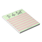 ブラシ タイポグラフィ パステル | やることリスト ノートパッド (アングル)