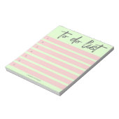 ブラシ タイポグラフィ パステル | やることリスト ノートパッド (回転)