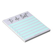 ブラシ タイポグラフィ パステル | やることリスト ノートパッド (アングル)