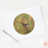 ブラシ ラウンドシール (封筒)