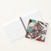 ブラジカラフルリアの地図 ノートブック (内部)