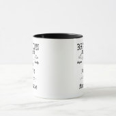 ブラジパーソナライズされたル柔術ギフトレトロBJJ マグカップ (中央)