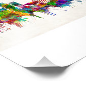 ブラジリアブラジルスカイライン フォトプリント            (角)