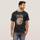 ブラジリアン柔術コーギーTシャツ Tシャツ (正面フル)
