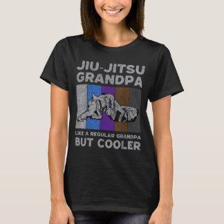 ブラジリアン柔術 ビンテージ BJJ 柔術じいさん Tシャツ