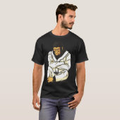 ブラジリアン柔術 柔道 ゴリラ Tシャツ (正面フル)