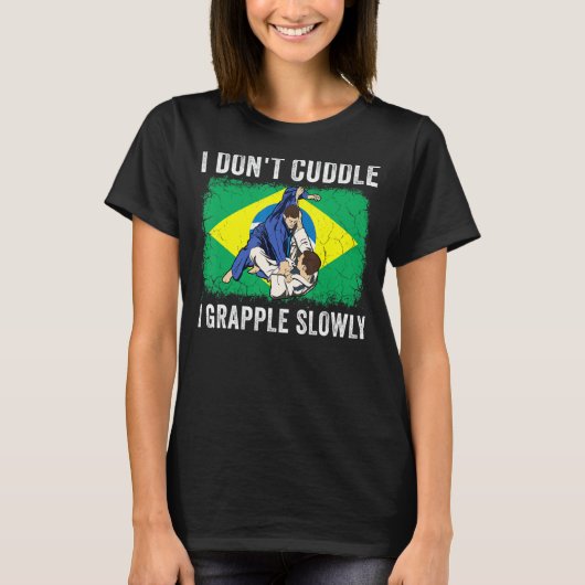 ブラジリアン柔術 皮肉な格言 MMA BJJ 5 Tシャツ (正面)