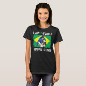 ブラジリアン柔術 皮肉な格言 MMA BJJ 5 Tシャツ (正面フル)