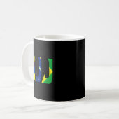 ブラジリアン柔術 BJJ コーヒーマグカップ (正面左)