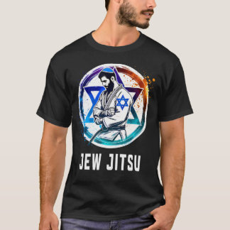 ブラジリアン柔術 Bjj ユダヤ人柔術 おもしろいユダヤ人武道 Tシャツ