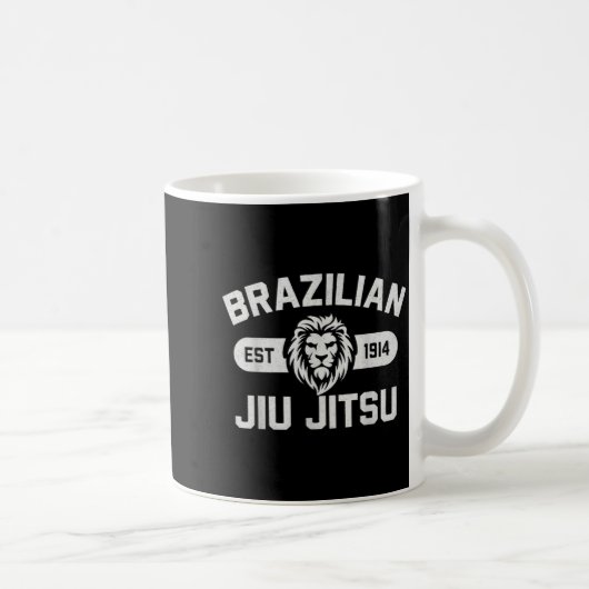 ブラジリアン柔術 Est 1914 コーヒーマグカップ (右)