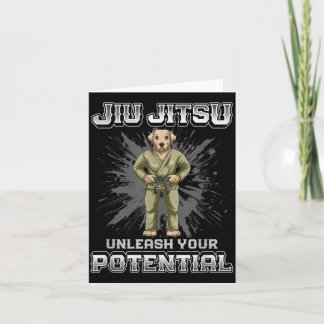 ブラジリアン柔術MMAおよびグラップリングBJJドッグ カード