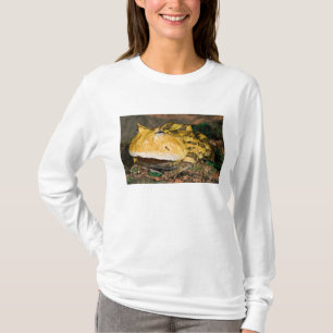 ブラジリアン・ホーン・フロッグ、カエル Ceratophrys cornuta 3 Tシャツ