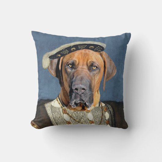 ブラジリアン・マスチフの衣装装飾用クッション クッション (正面)