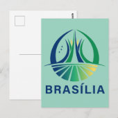 ブラジリア ブラジル首都 ポストカード (正面/裏面)