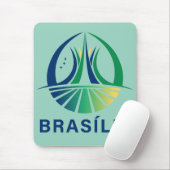 ブラジリア ブラジル首都 マウスパッド (マウス)