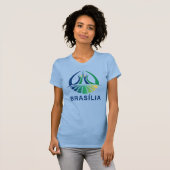 ブラジリア ブラジル首都 Tシャツ (正面フル)