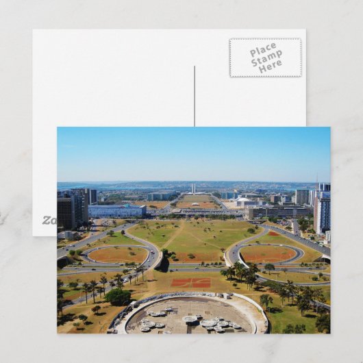 ブラジリア ポストカード (正面/裏面)