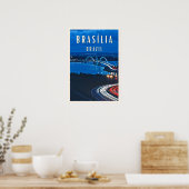 ブラジリア： La ville futuriste au coeur du Bressil ポスター (キッチン)