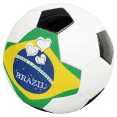 ブラジルが好き – ブラジル国旗 サッカーボール (3/4)