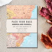 ブラジルでの目的地ウェディング パックを詰めましょう セーブザデート