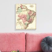 ブラジルとグアヤナパノラマブラジル キャンバスプリント (インサイチュ (リビング))