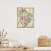 ブラジルとグアヤナ ポスター (キッチン)