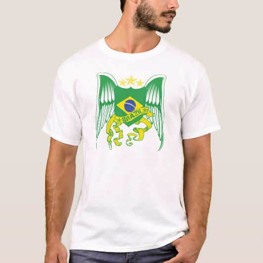 ブラジルによってはIIが飛びました Tシャツ (正面)