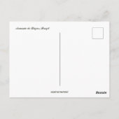 ブラジルのアルマサン・デ・ブジオスでの夕日 ポストカード (裏面)