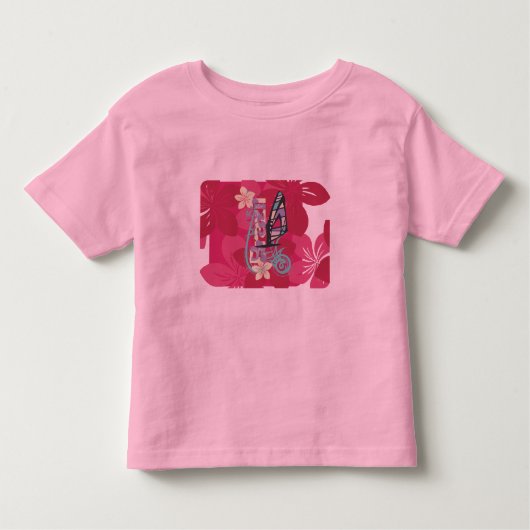 ブラジルのウィンドサーフィンをするTシャツおよびギフト トドラーTシャツ (正面)