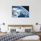 ブラジルのウルグアイ縁どの南端。 キャンバスプリント (インサイチュ (寝室))