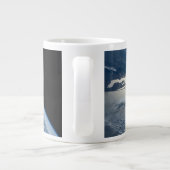 ブラジルのウルグアイ縁どの南端。 ジャンボコーヒーマグカップ (裏面)