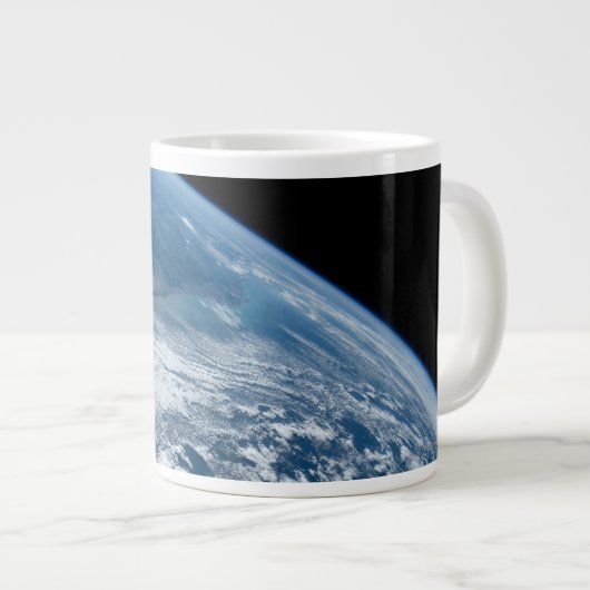 ブラジルのウルグアイ縁どの南端。 ジャンボコーヒーマグカップ (正面右)