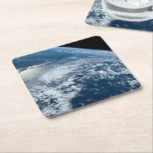 ブラジルのウルグアイ縁どの南端。 スクエアペーパーコースター (アングル)