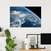 ブラジルのウルグアイ縁どの南端。 ポスター (ホームオフィス)