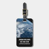 ブラジルのウルグアイ縁どの南端。 ラゲッジタグ (正面縦)