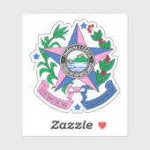 ブラジルのエスピリトサント州の紋章 シール (シート)