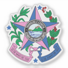 ブラジルのエスピリトサント州の紋章 シール