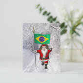 ブラジルのエンジンを持つサンタクロース シーズンポストカード (スタンド正面)