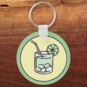 ブラジルのカイピリンハカクテル キーホルダー (正面)