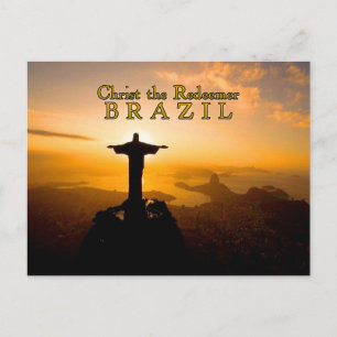 ブラジルのキリスト ポストカード