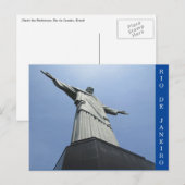 ブラジルのキリスト・リオ ポストカード (正面/裏面)