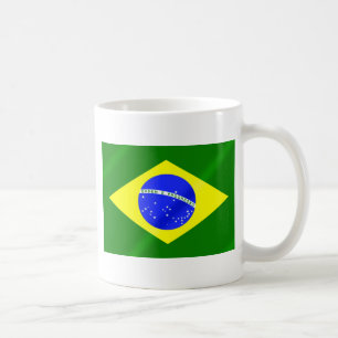 ブラジルのギフトおよびティーのブラジルの旗 コーヒーマグカップ
