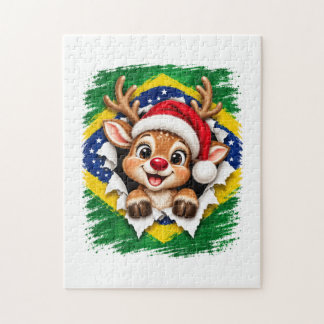 ブラジルのクリスマストナカイ ジグソーパズル